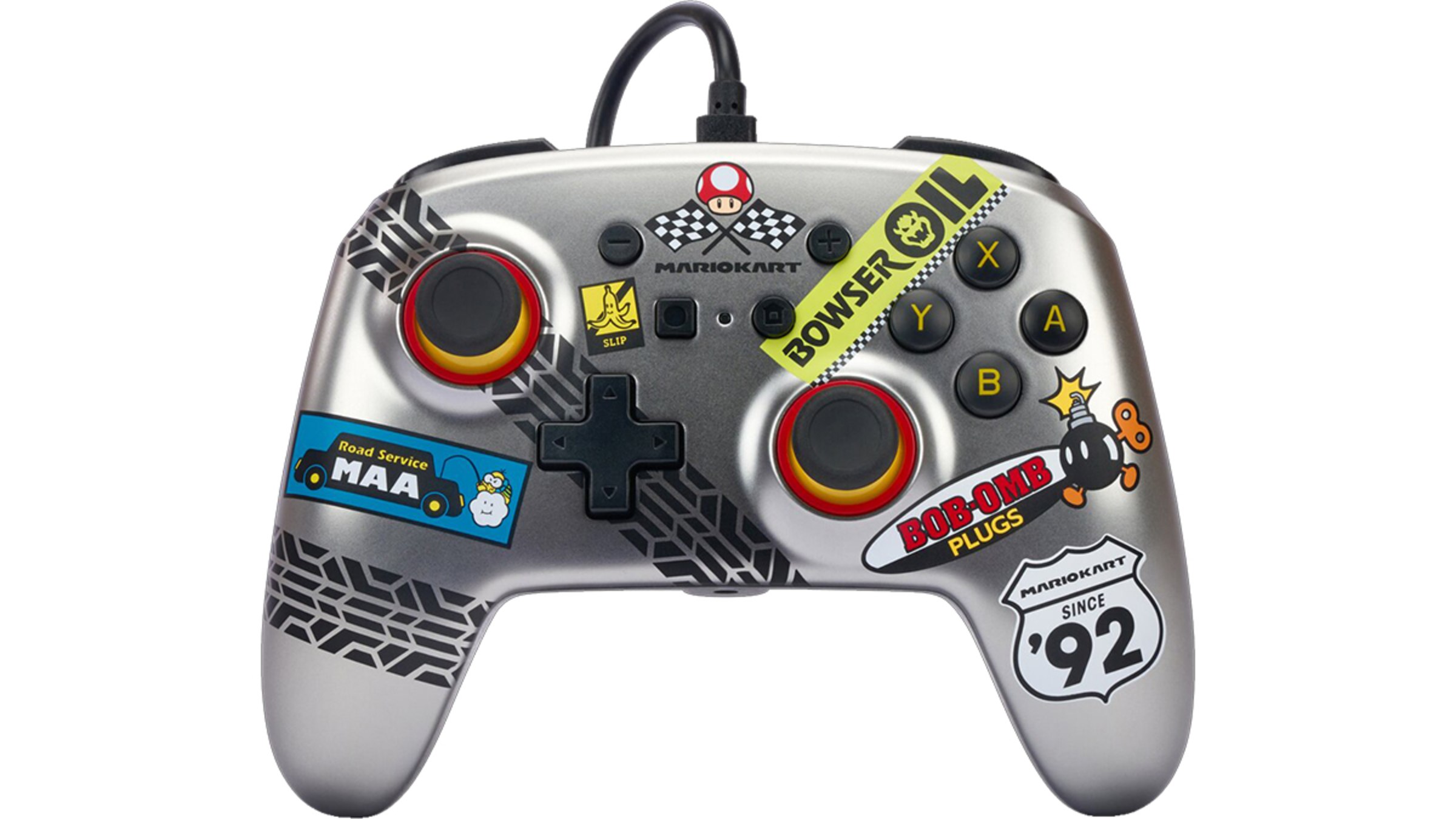 Nintendo switch wired controller on sale power a